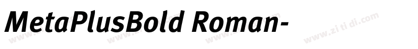 MetaPlusBold Roman字体转换 MetaPlusBold Roman字体转换